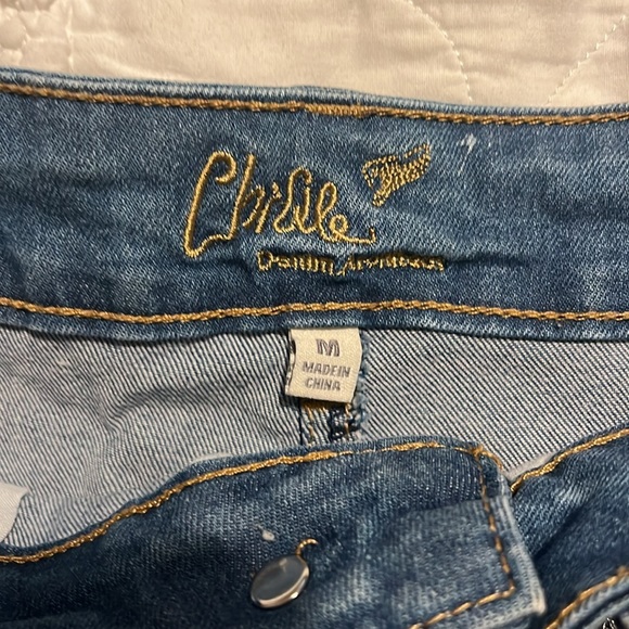Chiqle Denim Architect Jean Shorts - Picture 2 of 3
